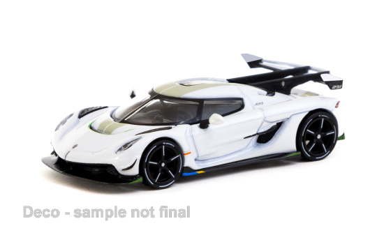 Tarmac T64G-TL052-WH Koenigsegg Jesko Attack, weiss - Vorbestellung 1:64