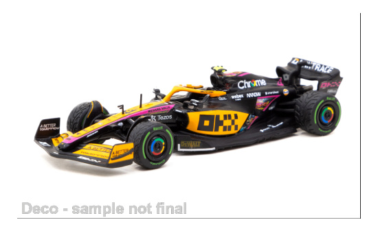 Tarmac T64G-F041-LN2 McLaren MCL36, No.4, McLaren F1 Team, Formel 1, GP Japan, L.Norris, 2022 - Vorbestellung 1:64