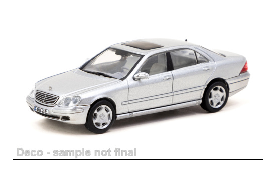 Tarmac T64G-072-SL Mercedes S-Klasse, silber - Vorbestellung 1:64