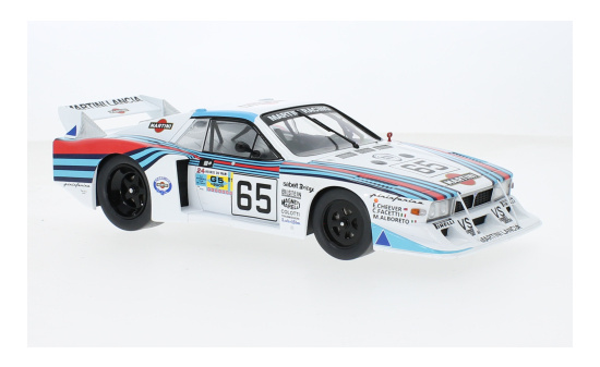 MCG MCG18812R Lancia Beta Montecarlo Gr.5 - Martini - 24h Le Mans - M.Alboreto - E.Cheever 1:18