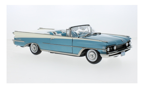 Sun Star SUN5237 Oldsmobile 98 Convertible - blau (Metallic) , weiss 1:18