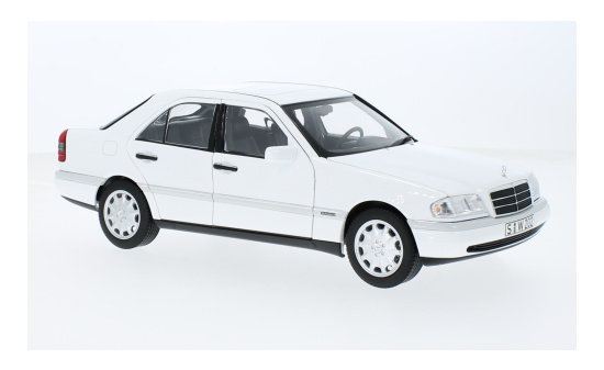 Norev B66040703 Mercedes C 200 (W202), weiss, 1993 1:18