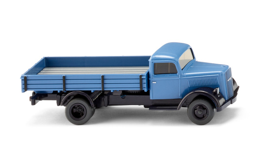 Wiking 084007 Pritschen-Lkw (Opel Blitz) - fernblau 1:87