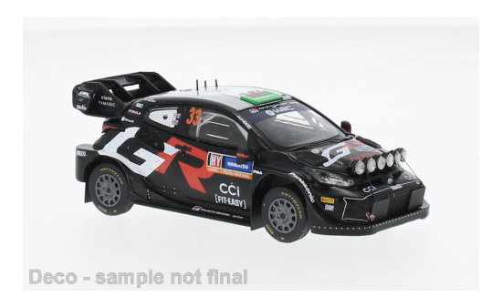 IXO RAM92522 Toyota Yaris Rally 1, No.33, WRC, Rallye Schweden, E.Evans/S.Martin, 2024 - Vorbestellung 1:43