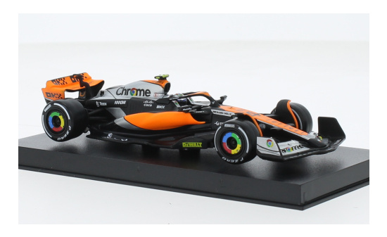 Bburago 18-38088N McLaren MCL60, No.4, McLaren F1 Team, Formel 1, GP Großbritannien, L.Norris, 2023 1:43