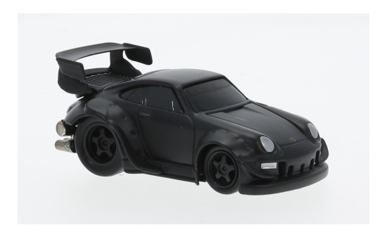 Maisto 15526-15583 Porsche 911 (993) RWB, matt-schwarz, 2022 1:64