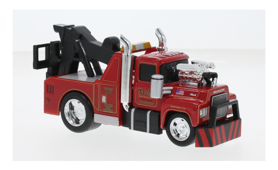 Maisto 11619 Mack R685ST Tow Truck, rot, 1980 1:64