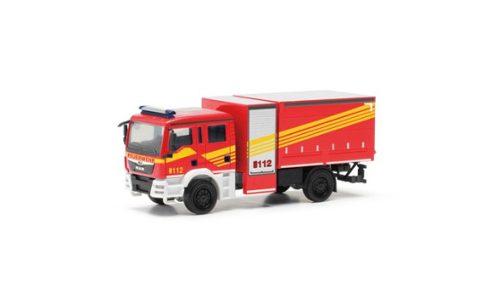 Herpa 097901 MAN TGM Gerätefahrzeug Logistik 