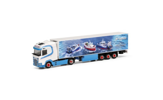 Herpa 317955 DAF XG+ Kühlkoffer-Sattelzug 