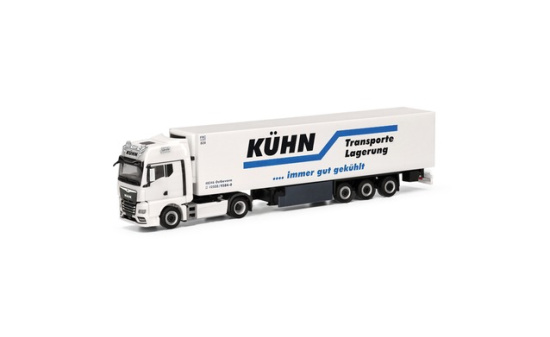 Herpa 318020 MAN TGX GX Kühlkoffer-Sattelzug 