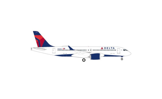 Herpa 537568 Delta Air Lines Airbus A220-300 N302DU - Vorbestellung 1:500