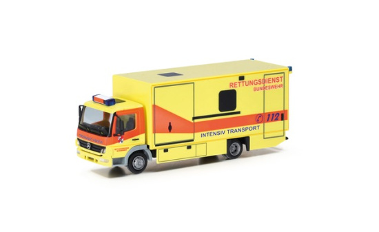 Herpa 747097 Mercedes-Benz Atego 2008 Koffer-LKW 