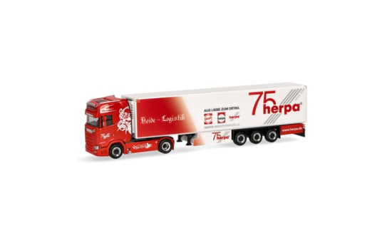 Herpa 957007 Scania CS 20 Kühlkoffer-Sattelzug 