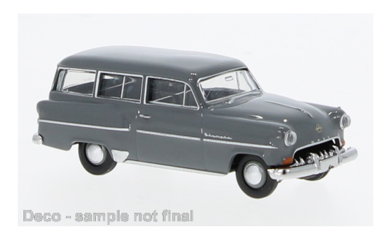 Brekina BRE20243 Opel Olympia Caravan - dunkelgrau - Vorbestellung 1:87