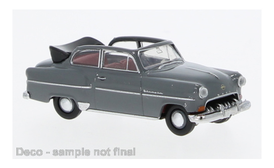 Brekina BRE20250 Opel Olympia Cabrio - dunkelgrau - Vorbestellung 1:87