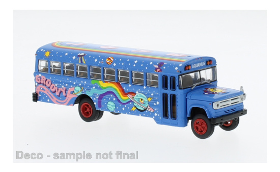 Brekina BRE61334 Dodge S 600 - Hippie Bus 1:87