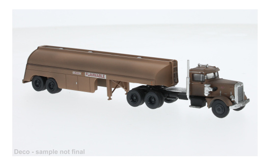 Brekina BRE85764 Peterbilt 281 Tank-SZ - Rost - Vorbestellung 1:87