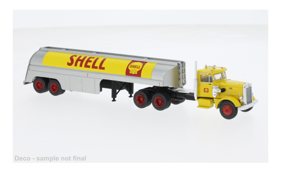 Brekina BRE85762 Peterbilt 281 Tank-SZ - Shell - Vorbestellung 1:87