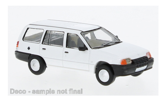 PCX87 PCX870496 Opel Kadett E Caravan - weiss - Vorbestellung 1:87