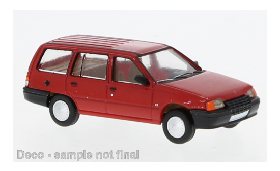 PCX87 PCX870497 Opel Kadett E Caravan - rot - Vorbestellung 1:87