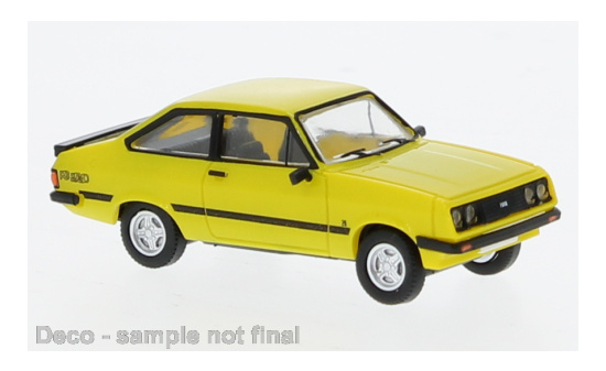 PCX87 PCX870721 Ford Escort MK II RS 2000 - gelb - Vorbestellung 1:87