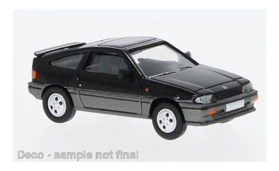 PCX87 PCX870471 Honda CRX - schwarz , grau (Metallic) - Vorbestellung 1:87