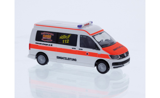 Rietze 53779 Volkswagen T6 ASB RV Erlangen-Höchstadt, 1:87 1:87