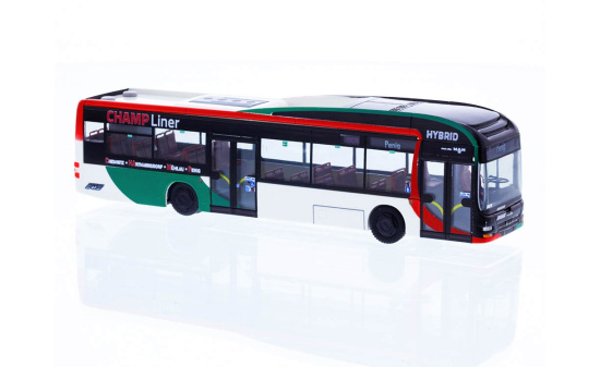 Rietze 67638 MAN Lions City Hybrid Regiobus Mittelsachsen - CHAMP Liner, 1:87 1:87