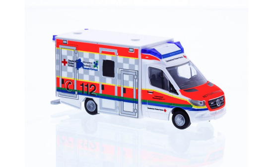 Rietze 76173 GSF RTW ´18 Rettungsdienst Landkreis Hameln-Pyrmont, 1:87 1:87