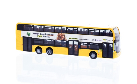 Rietze 78017 Alexander Dennis Enviro 500 BVG - Berlinovo, 1:87 1:87