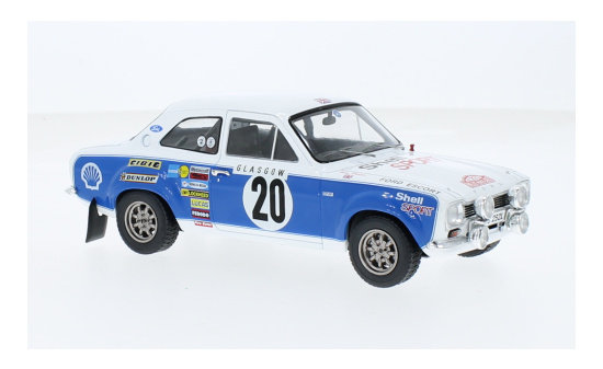 IXO IXO24RAL033A.22 Ford Escort MK I RS 1600 - Rally Monte Carlo - H.Mikkola - J.Porter 1:24