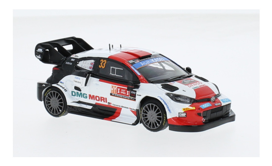 IXO IXORAM873.22 Toyota GR Yaris Rally1 - Rally Ypern - A.Evans - S.Martin 1:43