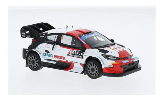 IXO IXORAM857.22 Toyota GR Yaris Rally1 - Safari Rally - S.Ogier - B.Veillas 1:43