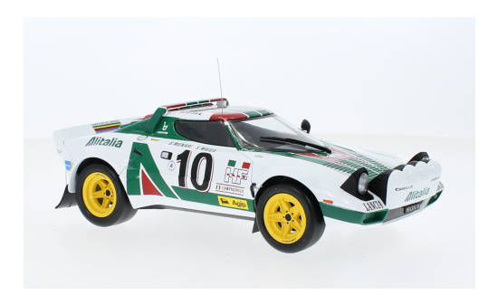 IXO IXO18RMC162A.22 Lancia Stratos HF - Alitalia - Rallye Monte Carlo - S.Munari - S.Maiga 1:18