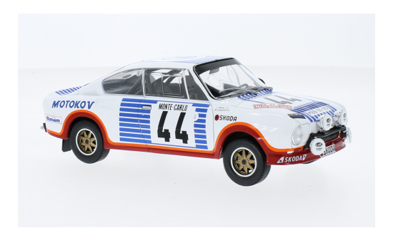 IXO IXO24RAL030A.22 Skoda 130 RS - Rallye Monte Carlo - M.Zapadlo - J.Motal 1:24