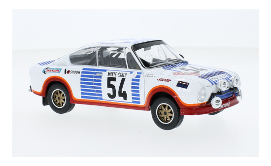 IXO IXO24RAL030B.22 Skoda 130 RS - Rallye Monte Carlo - S.Kvaizar - J.Kotek 1:24