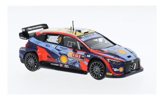 IXO IXORAM872.22 Hyundai i20 N Rally1 - Rally Ypern - O.Tanak - M.Järveoja 1:43