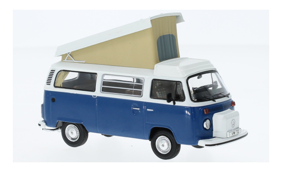 IXO IXOCLC502N.22 VW T2 Westfalia - blau , weiss 1:43