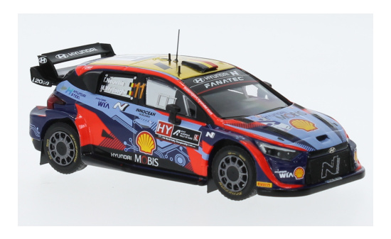 IXO IXORAM868LQ.22 Hyundai i20 N Rally1 - Rally Acropolis - T.Neuville - M.Wydaeghe 1:43