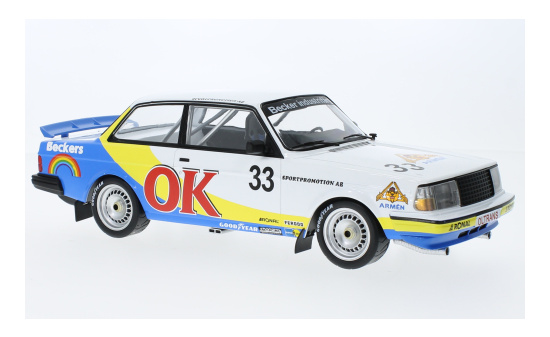 IXO IXO18RMC105B.22 Volvo 240 Turbo - OK - Zolder - P-G.Andersson - G.Petersson 1:18