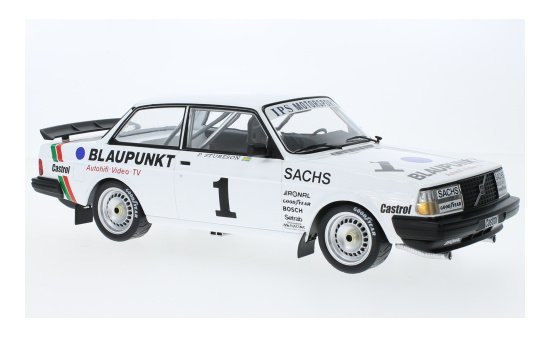 IXO IXO18RMC106.22 Volvo 240 Turbo - Blaupunkt - Bergischer Löwe Zolder - P.Stureson 1:18