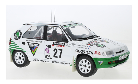 IXO IXO18RMC148.22 Skoda Felcia Kit Car - RAC Rally - P.Sibera - P.Gross 1:18