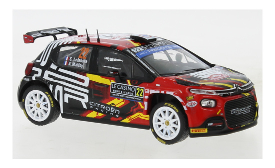 IXO IXORAM888.22 Citroen C3 Rally2 - Rally Monte Carlo - S.Lefebvre - A.Malfoy 1:43