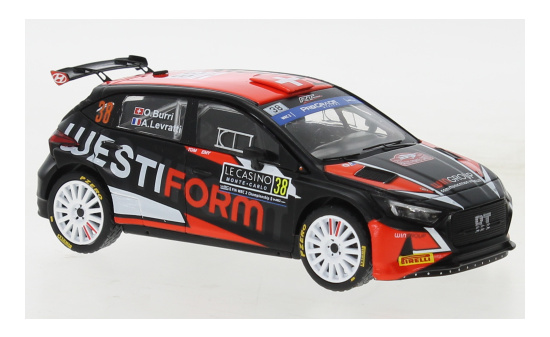 IXO IXORAM891.22 Hyundai i20 N Rally2 - Rally Monte Carlo - O.Burri - A.Levratti 1:43