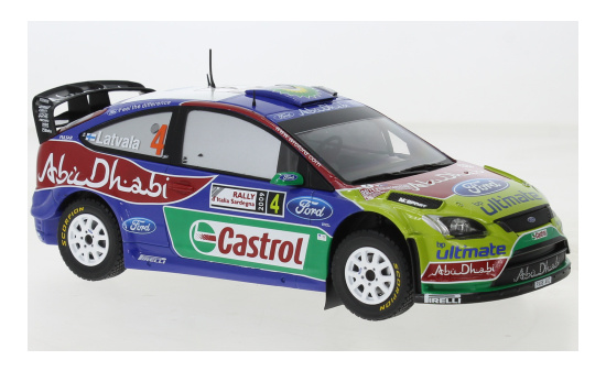 IXO IXO24RAL027A.22 Ford Focus RS WRC - Rallye Sardinien - J-M.Latvala - M.Antilla 1:24