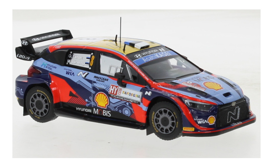 IXO IXORAM853.22 Hyundai i20 N Rally1 - Rallye Sardinien - O.Tanak - M.Jarveoja 1:43