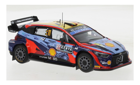 IXO IXORAM855.22 Hyundai i20 N Rally1 - Safari Rally - T.Neuville - M.Wydaeghe 1:43