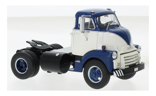 IXO IXOTR150.22 GMC 950 COE - weiss , dunkelblau 1:43