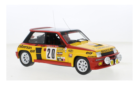 IXO IXO18RMC118.22 Renault 5 Turbo - Calberson - Rallye Monte Carlo - B.Saby - D.Le Saux 1:18