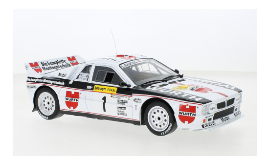 IXO IXO18RMC117.22 Lancia 037 Rally - Würth - Rallye Deutschland - W.Röhrl - C.Geistdörfer 1:18